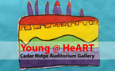 Young @ HeART opens at Cedar Ridge Auditorium Gallery